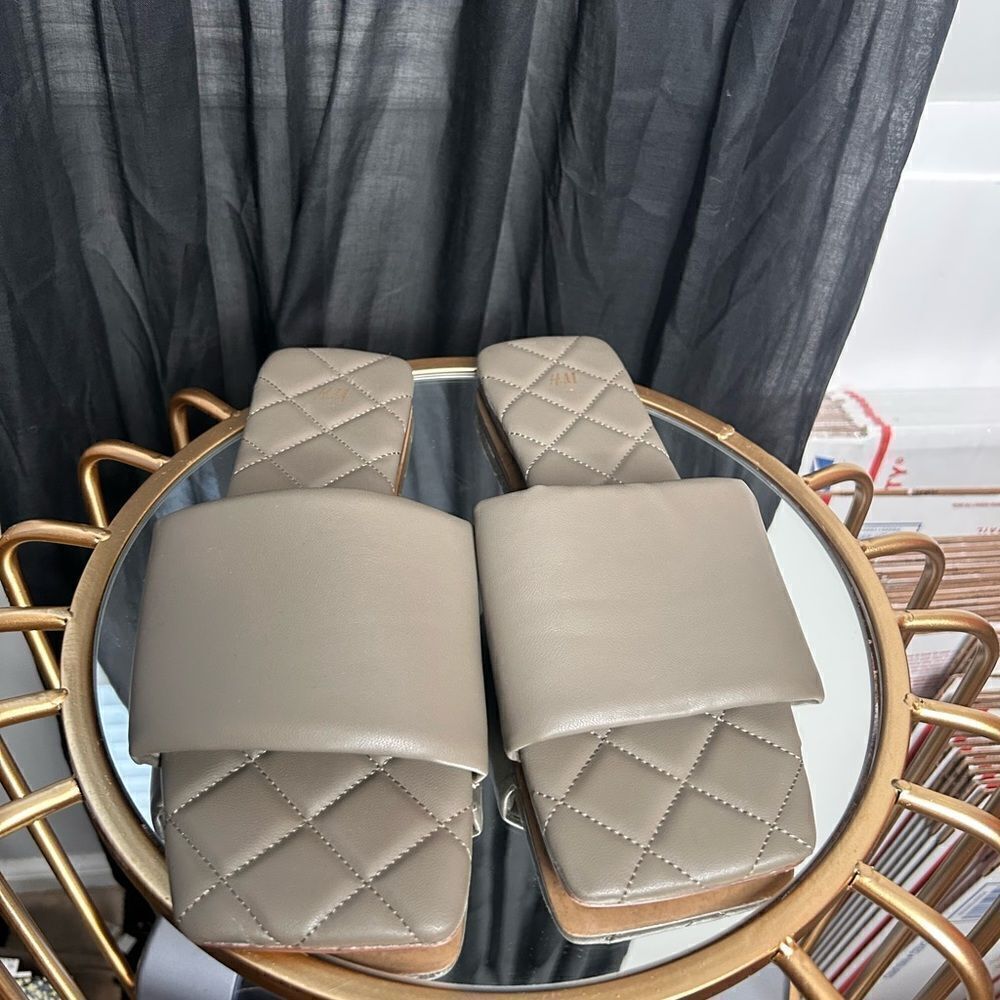 H&M Quilted Sandals